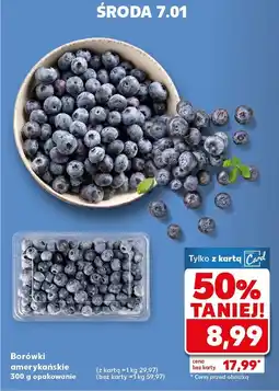 Kaufland Borówki amerykańskie 300 g oferta
