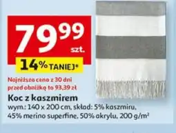 Auchan Koc z kaszmirem oferta