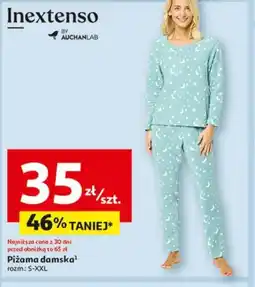 Auchan Piżama damska Inextenso oferta