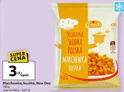Auchan Marchewka kostka New One oferta