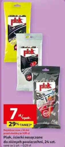 Auchan Plak ściereczki nasączane oferta