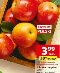 Auchan Jabłka szampion oferta