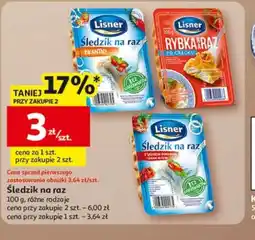 Auchan Lisner Sledzik na raz oferta