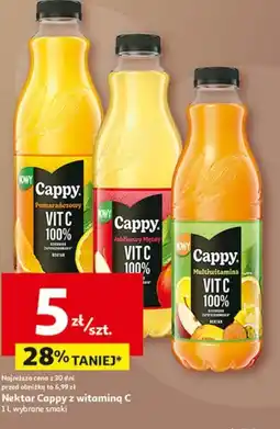 Auchan Nektar Cappy z witaminą C oferta