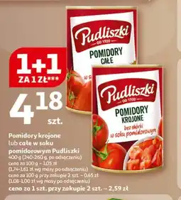 Auchan Pudliszki Pomidory oferta