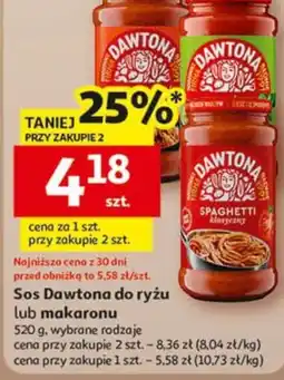 Auchan Dawtona Sos do ryżu lub makaronu oferta