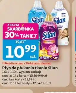 Auchan Silan płyn do płukania oferta