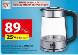 Auchan Czajnik szklany Bass BH10364 oferta
