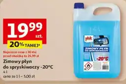 Auchan Plak zimowy płyn do spryskiwaczy oferta