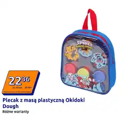 Action Plecak z masą plastyczną Okidoki oferta