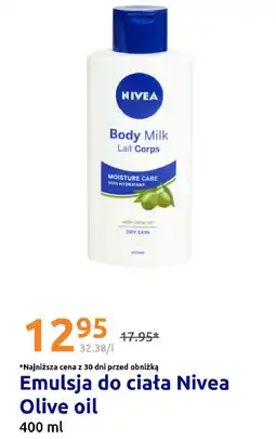 Action Nivea Emulsja do ciała Olive oil oferta
