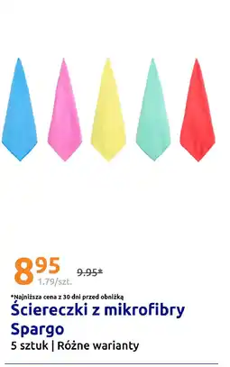 Action Sciereczki z mikrofibry Spargo oferta