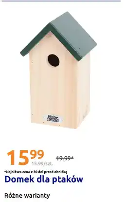 Action Domek dla ptaków oferta