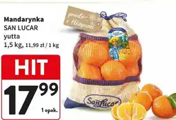Intermarche Mandarynka SAN LUCAR yutta 1,5 kg oferta