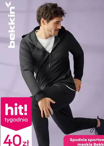 Bekkin spodnie sportowe męskie