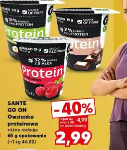 Kaufland SANTE GO ON Owsianka proteinowa oferta