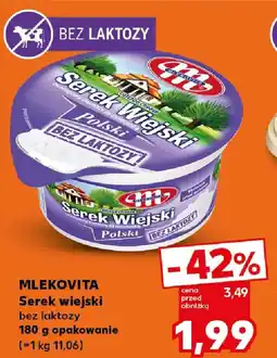 Kaufland Mlekovita Serek wiejski oferta