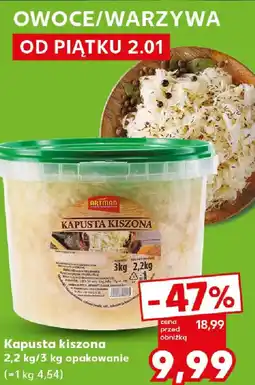 Kaufland Dittmann Kapusta kiszona oferta