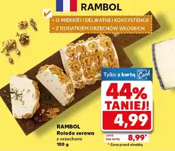Kaufland Rambol Rolada serowa z orzechami oferta