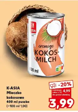 Kaufland K-Asia Mleczko kokosowe oferta