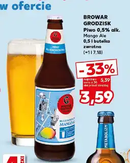 Kaufland Browar Grodzisk Piwo Mango Ale oferta
