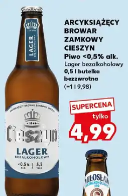 Kaufland Cieszyn Piwo Lager oferta