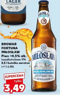 Kaufland Piwo Miłosław IPA oferta