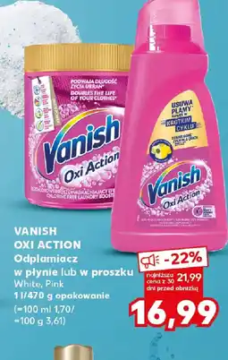 Kaufland Vanish Oxi Action Odplamiacz oferta