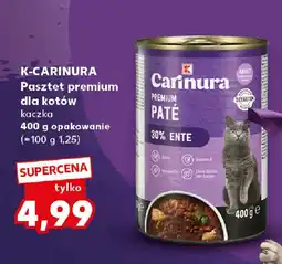 Kaufland Carinura Pasztet dla kotów oferta