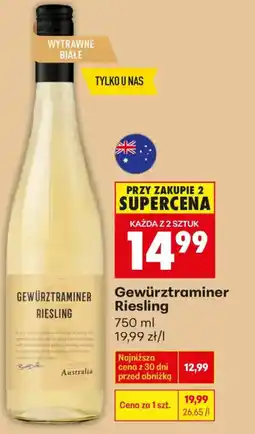Biedronka Gewürztraminer Riesling oferta