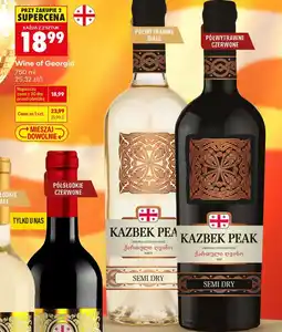 Biedronka Kazbek Peak Wine of Georgia oferta