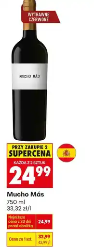 Biedronka Wino Mucho Más oferta