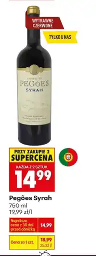 Biedronka Pegões Syrah oferta