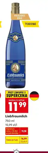 Biedronka Liebfraumilch oferta