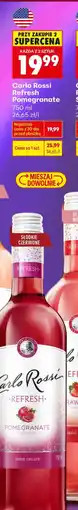 Biedronka Carlo Rossi Refresh Pomegranate oferta