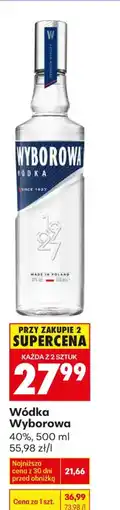 Biedronka Wódka Wyborowa oferta