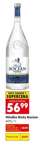 Biedronka Wódka Biały Bocian oferta