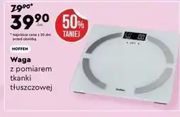 Biedronka Waga z pomiarem tkanki tłuszczowej oferta