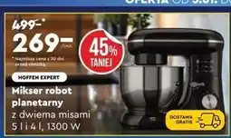 Biedronka Mikser robot planetarny z dwiema misami 5 l i 4 l, 1300 W oferta