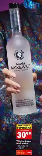 Biedronka Wódka Adam Mickiewicz oferta