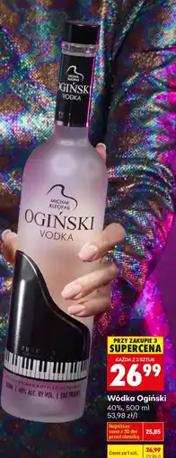 Biedronka Wódka Ogiński oferta