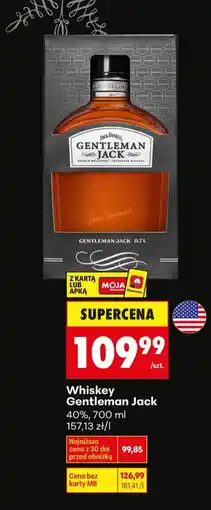 Biedronka Jack Daniel's Whiskey Gentleman Jack oferta