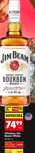 Biedronka Whiskey Jim Beam White oferta