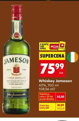 Biedronka Whiskey Jameson oferta