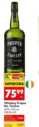 Biedronka Whiskey Proper No. Twelve oferta