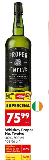 Biedronka Whiskey Proper No. Twelve oferta