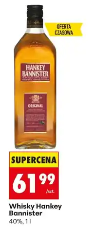 Biedronka Whisky Hankey Bannister oferta