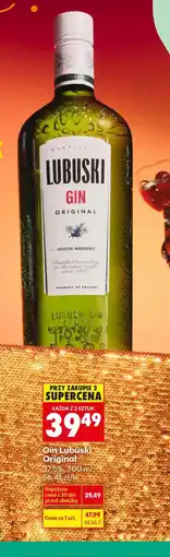 Biedronka Gin Lubuski Original oferta