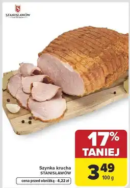 Carrefour Market Szynka krucha STANISŁAWÓW oferta