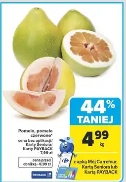 Carrefour Market Pomelo, pomelo czerwone oferta
